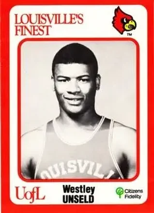 1988-89 Louisville Cardinals Collegiate Collection #2 Wes Unseld