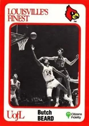 1988-89 Louisville Cardinals Collegiate Collection #6 Butch Beard