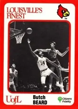 1988-89 Louisville Cardinals Collegiate Collection #6 Butch Beard