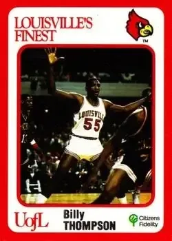 1988-89 Louisville Cardinals Collegiate Collection #10 Billy Thompson