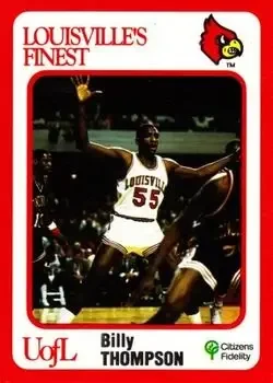 1988-89 Louisville Cardinals Collegiate Collection #10 Billy Thompson