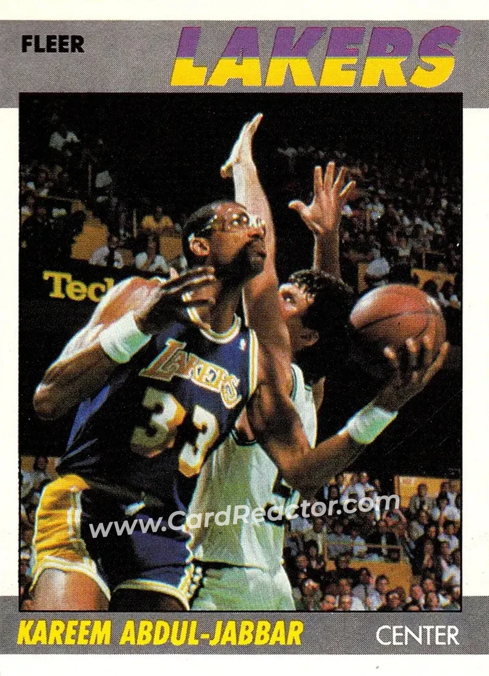 Enlarged card image