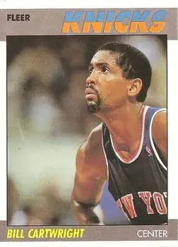 1987-88 Fleer #17 Bill Cartwright