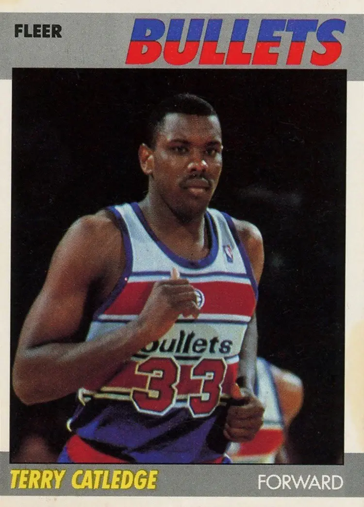 1987-88 Fleer #18 Terry Catledge
