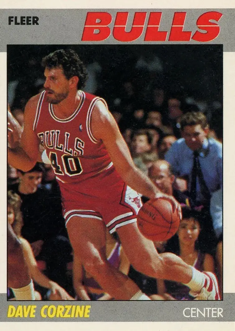 1987-88 Fleer #22 Dave Corzine