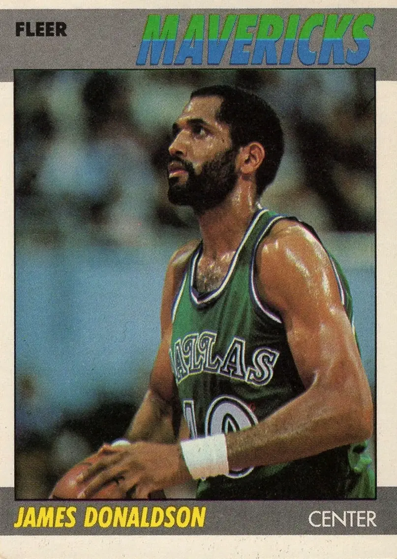1987-88 Fleer #28 James Donaldson