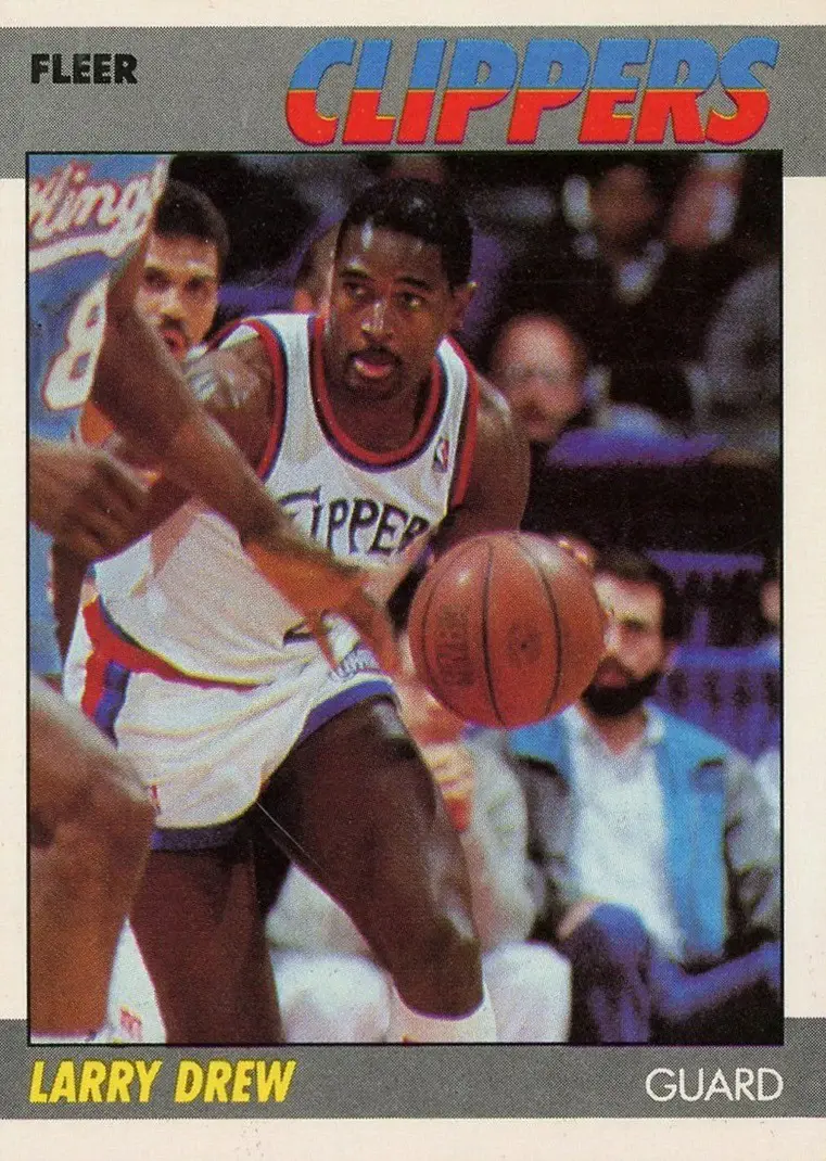 1987-88 Fleer #29 Larry Drew
