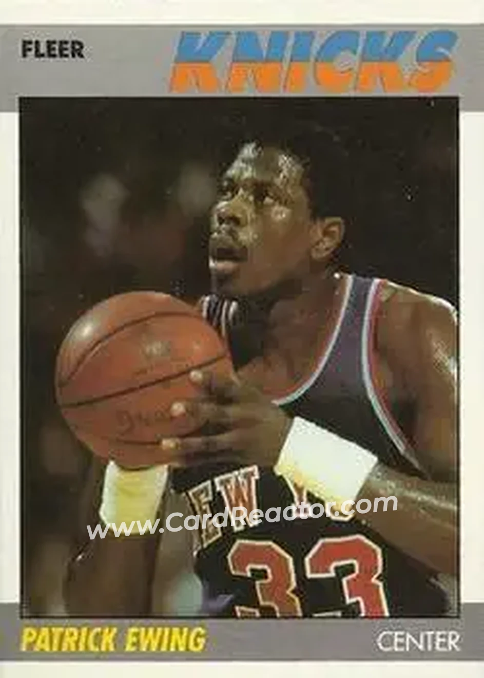 Enlarged card image