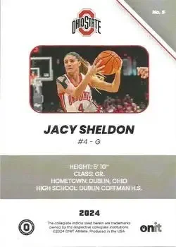 Back of Jacy Sheldon