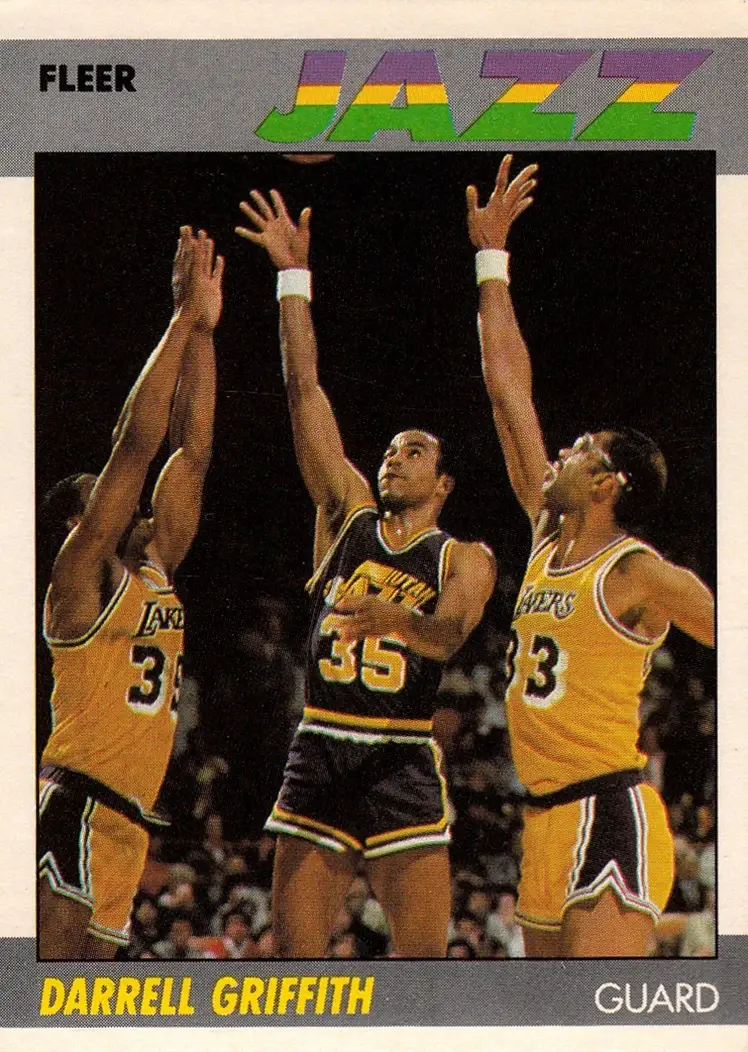 1987-88 Fleer #46 Darrell Griffith