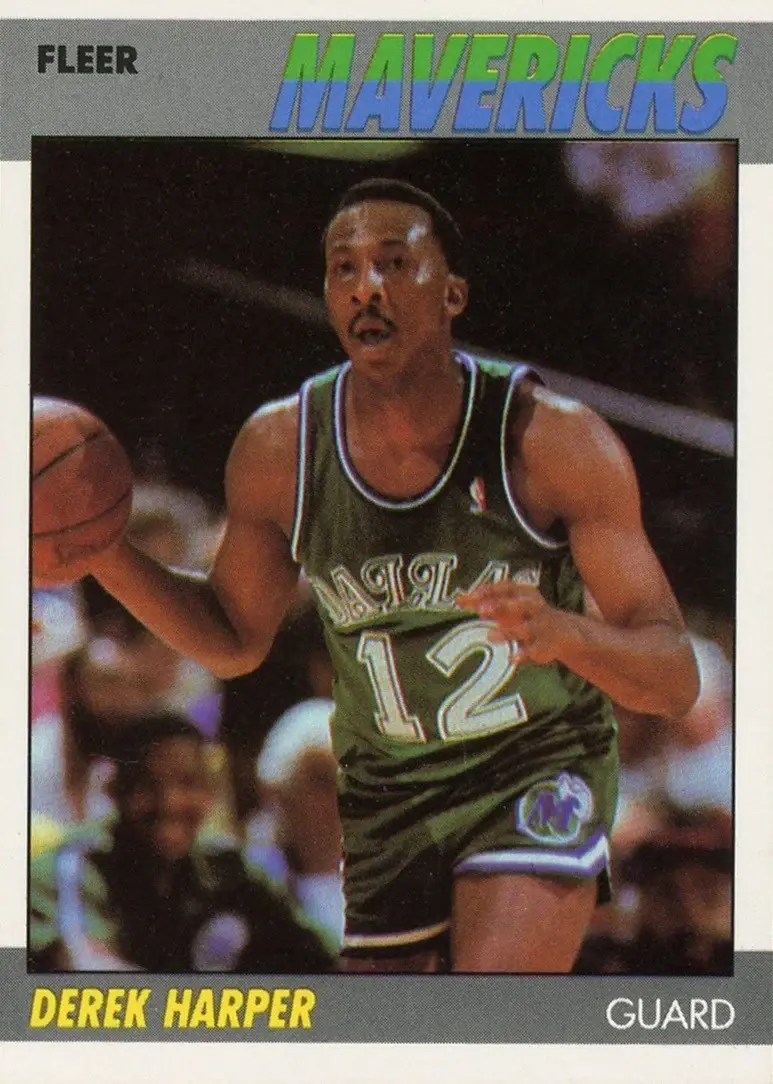 1987-88 Fleer #48 Derek Harper