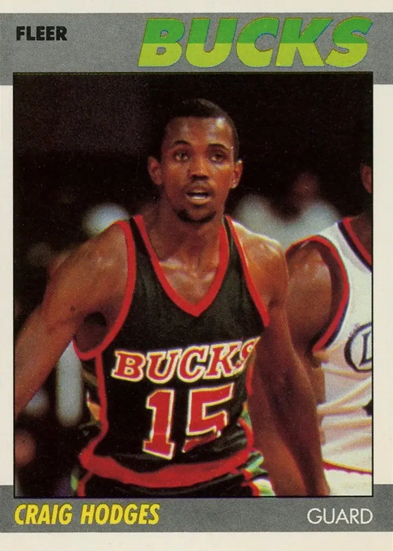 1987-88 Fleer #52 Craig Hodges