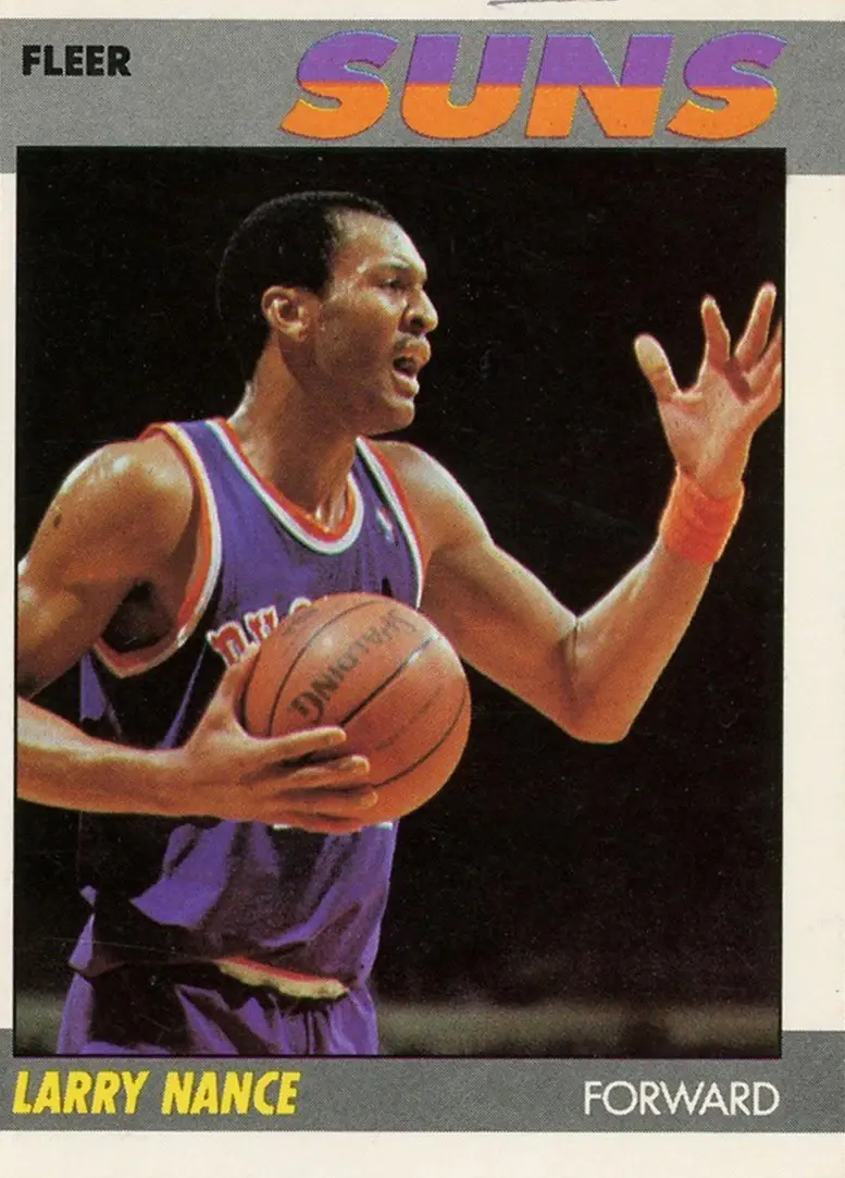 1987-88 Fleer #78 Larry Nance