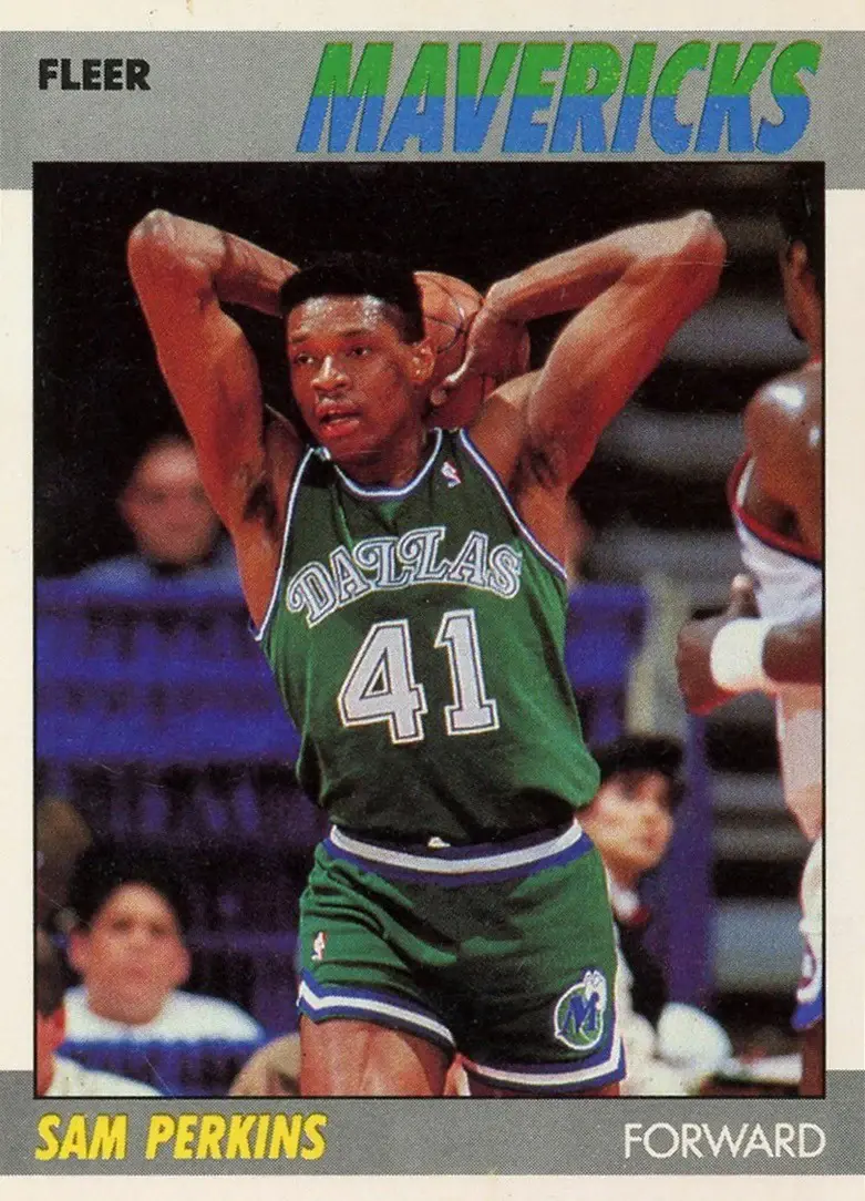 1987-88 Fleer #84 Sam Perkins