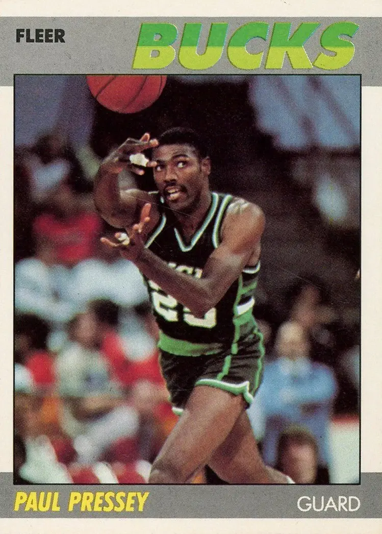 1987-88 Fleer #90 Paul Pressey