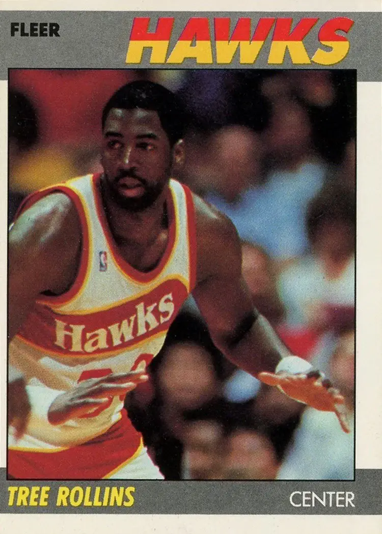 1987-88 Fleer #94 Tree Rollins