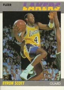 1987-88 Fleer #98 Byron Scott