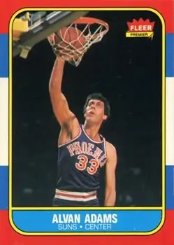 1986-87 Fleer #2 Alvan Adams