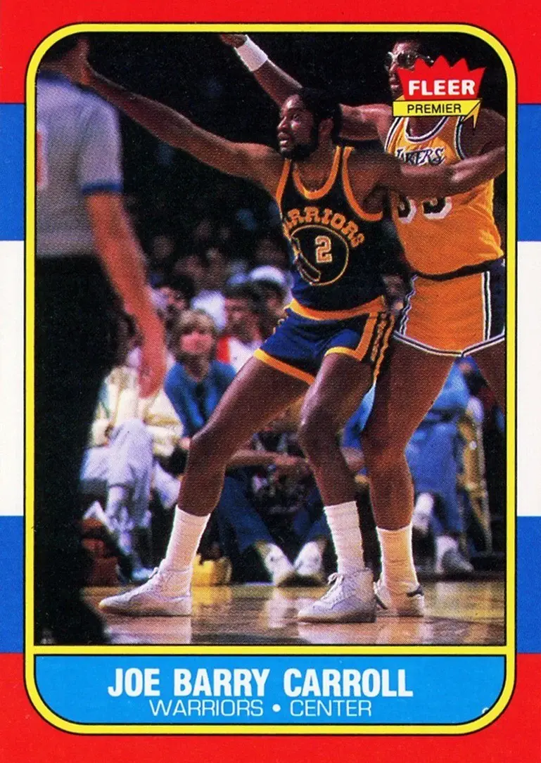 1986-87 Fleer #14 Joe Barry Carroll
