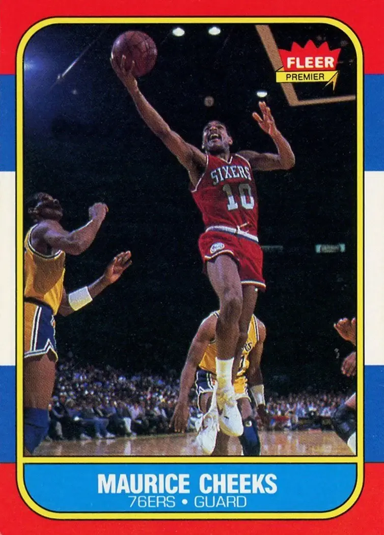 1986-87 Fleer #16 Maurice Cheeks