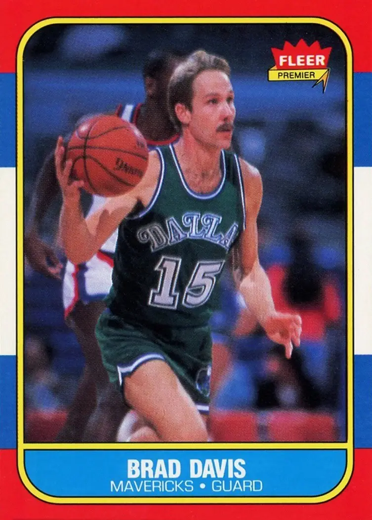 1986-87 Fleer #22 Brad Davis