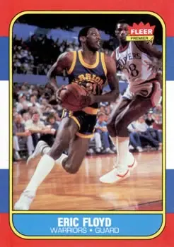 1986-87 Fleer #34 Sleepy Floyd