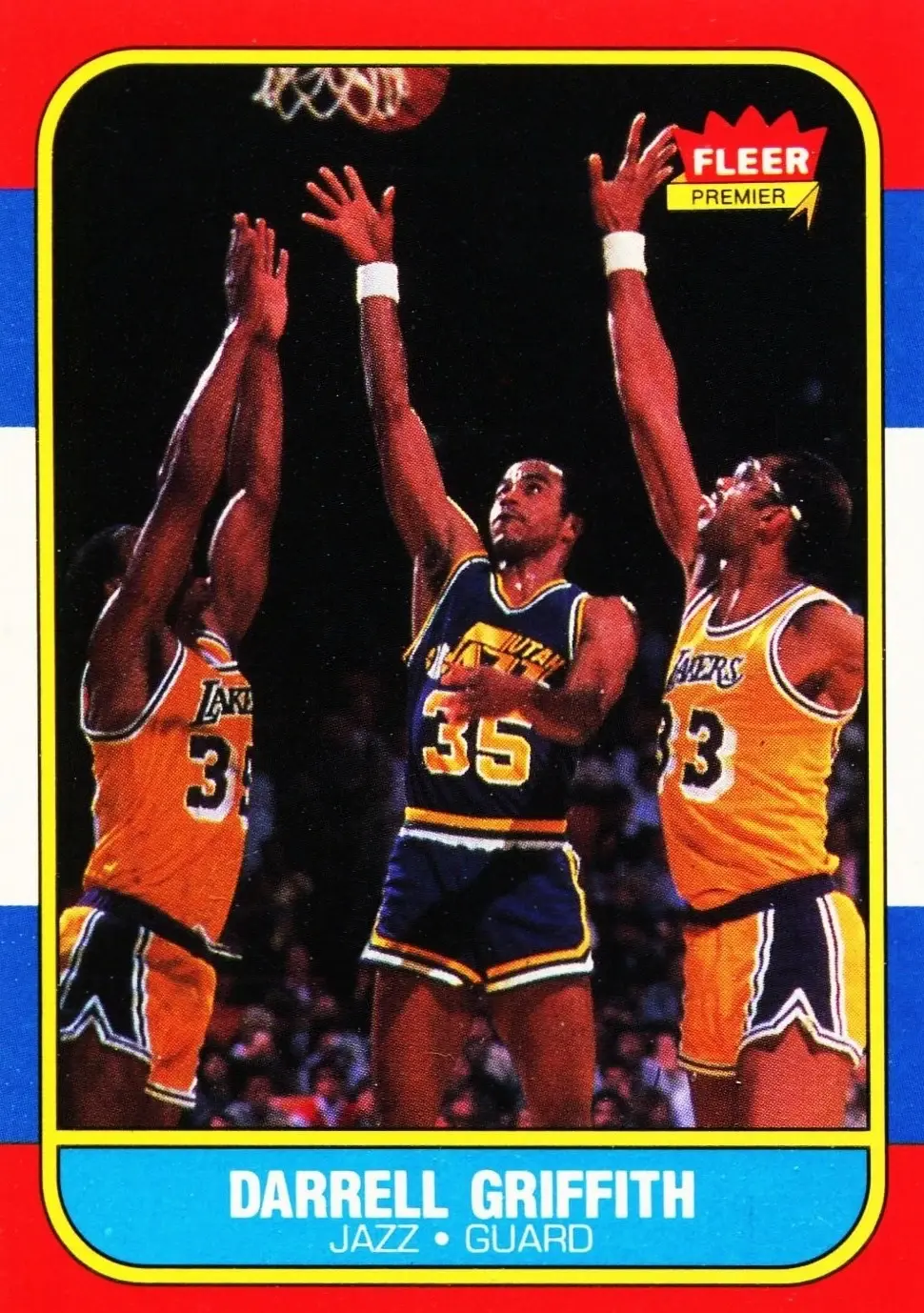 1986-87 Fleer #42 Darrell Griffith