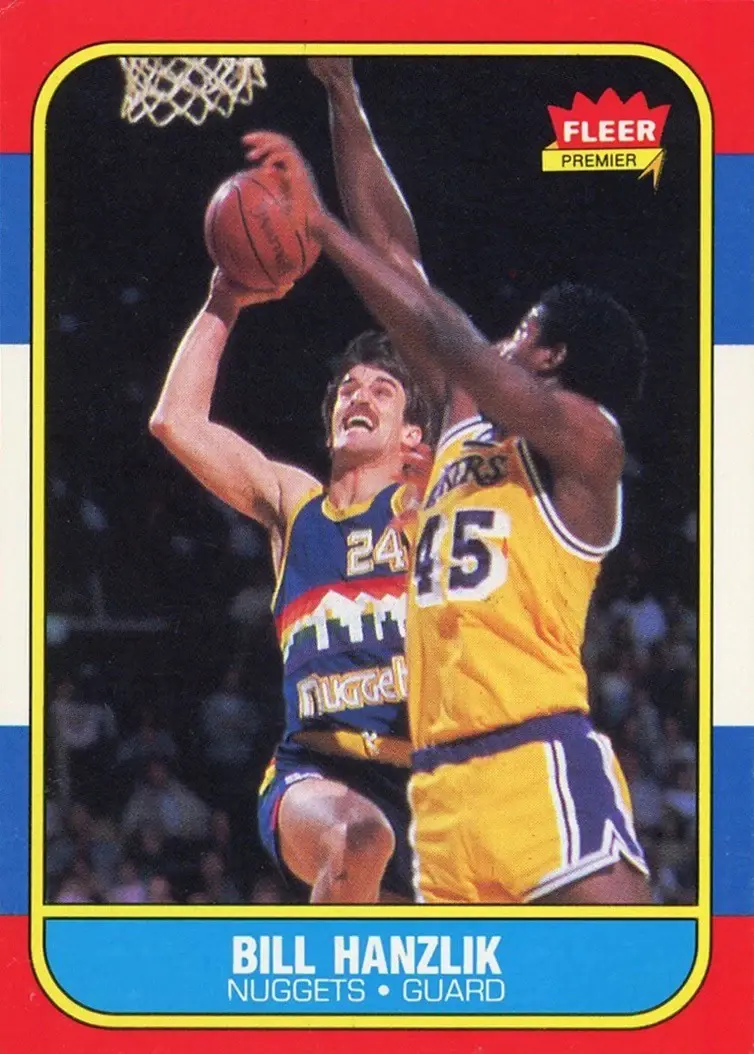 1986-87 Fleer #43 Bill Hanzlik