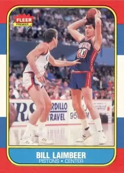 1986-87 Fleer #61 Bill Laimbeer