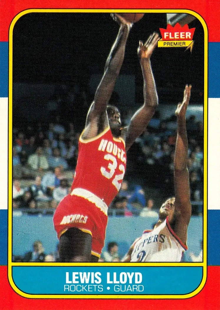 1986-87 Fleer #65 Lewis Lloyd