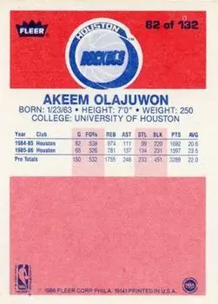 Hakeem Olajuwon back