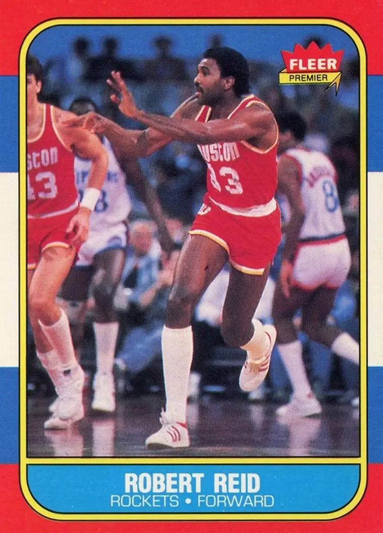 1986-87 Fleer #90 Robert Reid