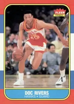 1986-87 Fleer #91 Doc Rivers