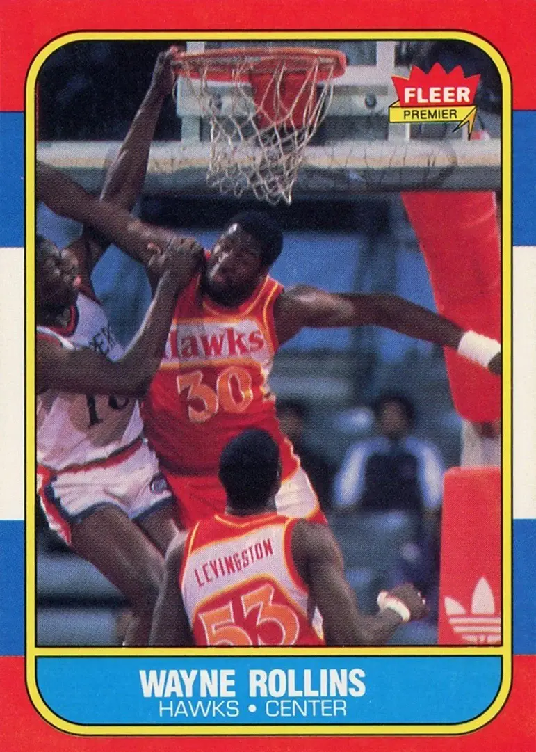1986-87 Fleer #94 Tree Rollins