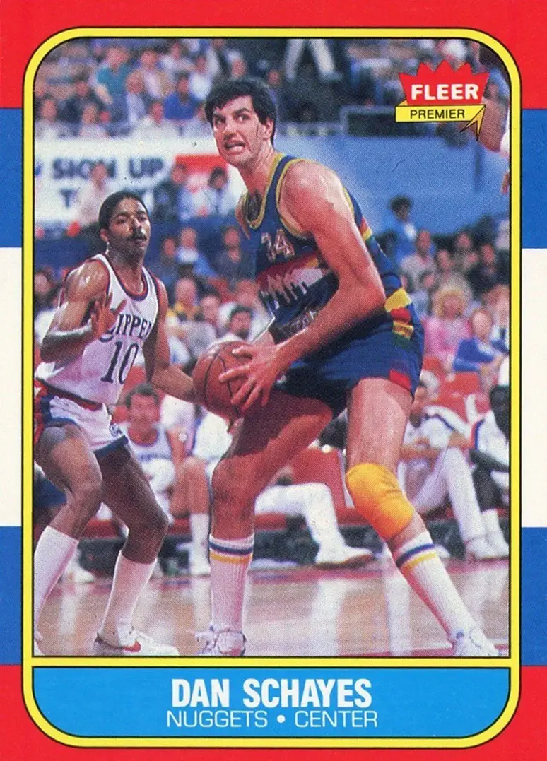 1986-87 Fleer #98 Danny Schayes