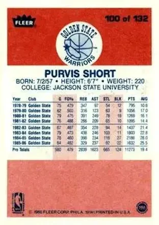 Tył: Purvis Short