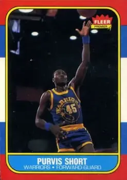 1986-87 Fleer #100 Purvis Short