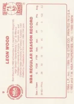 Back of Leon Wood