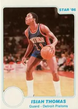 1985-86 Star #10 Isiah Thomas