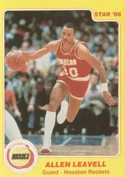 1985-86 Star #19 Allen Leavell