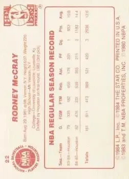 Back of Rodney McCray