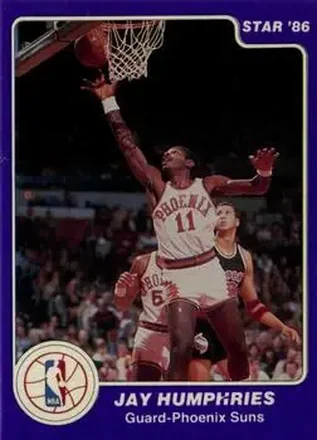 1985-86 Star #38 - Jay Humphries - Phoenix Suns