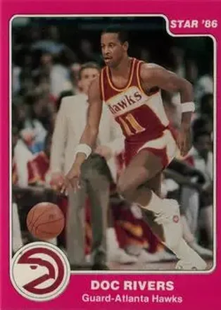 1985-86 Star #47 - Doc Rivers - Atlanta Hawks