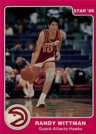 1985-86 Star #49 - Randy Wittman - Atlanta Hawks 1985-86 Star #49 - Randy Wittman - Atlanta Hawks