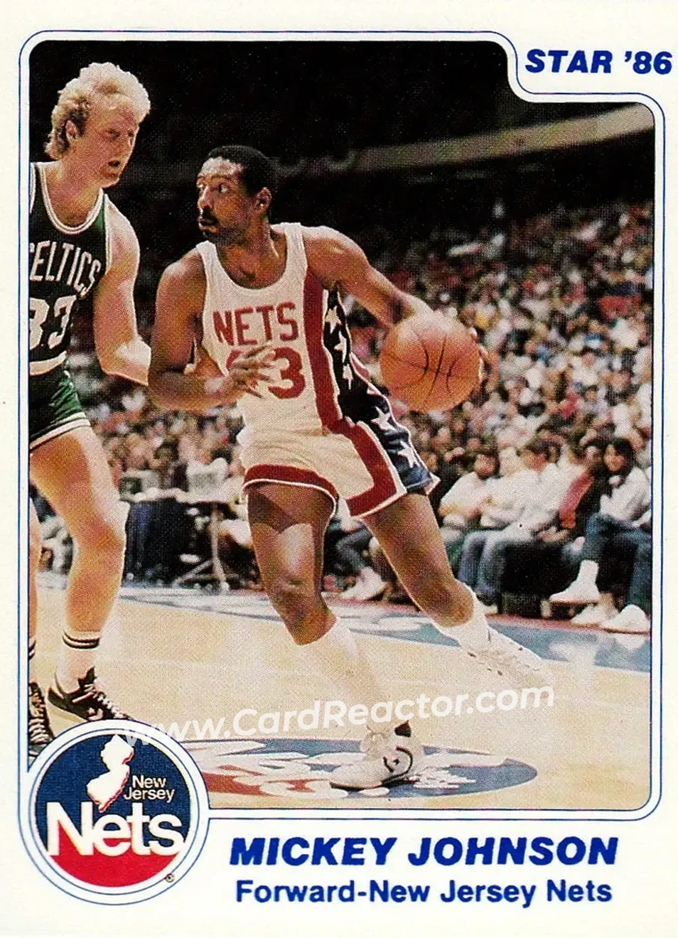 Enlarged card image