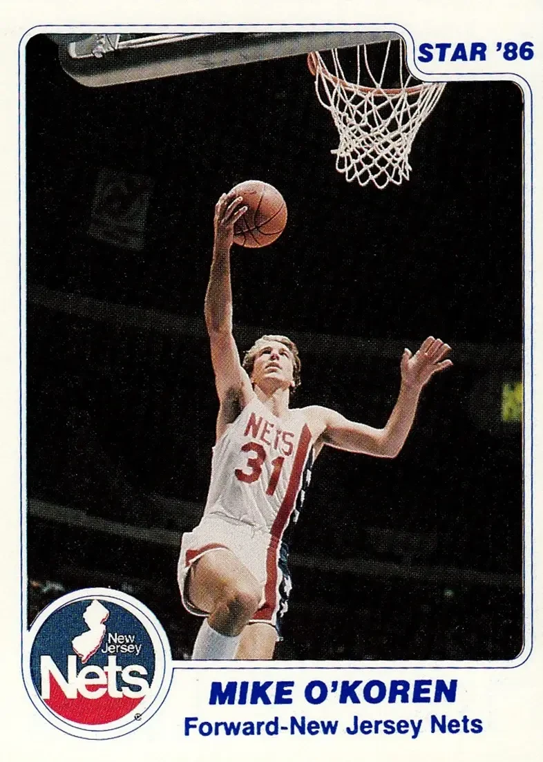Front of Mike O'Koren