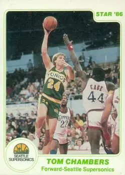 1985-86 Star #66 Tom Chambers