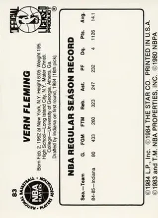 Vern Fleming back