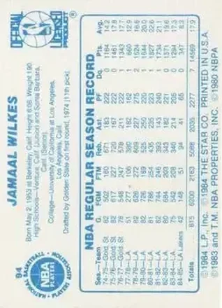 Jamaal Wilkes back