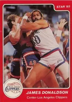 1984-85 Star #17 James Donaldson